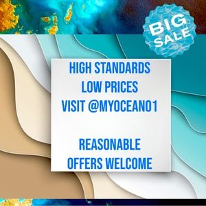 Welcome to @myoceano1 🍀🍀POSH AMBASSADOR🍀🍀